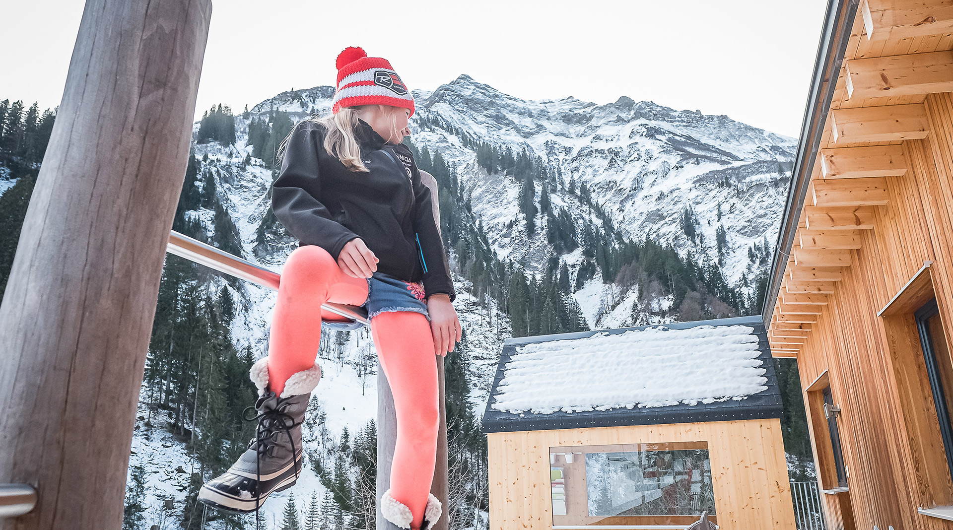Skiurlaub im Bregenzerwald mit Kindern in den Bergfreunde Chalets