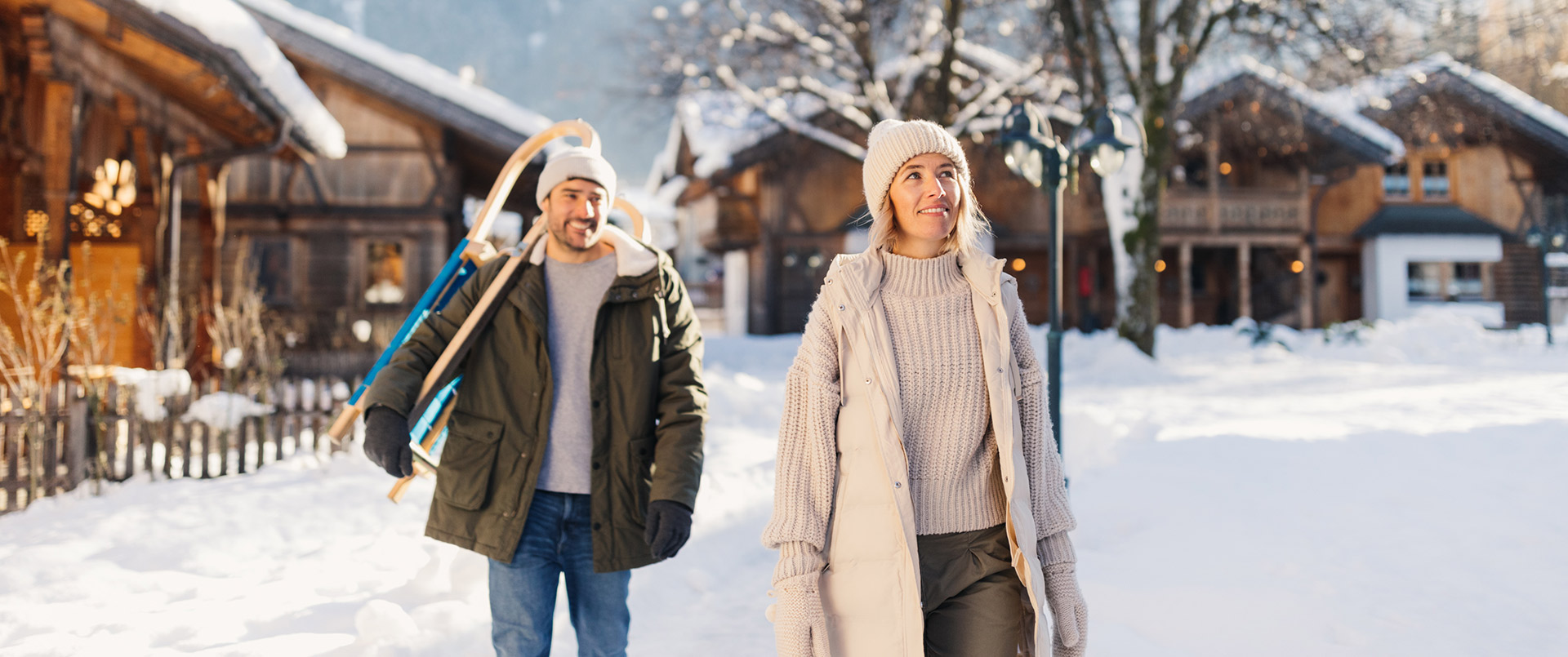 feelfree Resort Ötztal Winterurlaub Chaletdorf Ötztaler Alpen Tirol