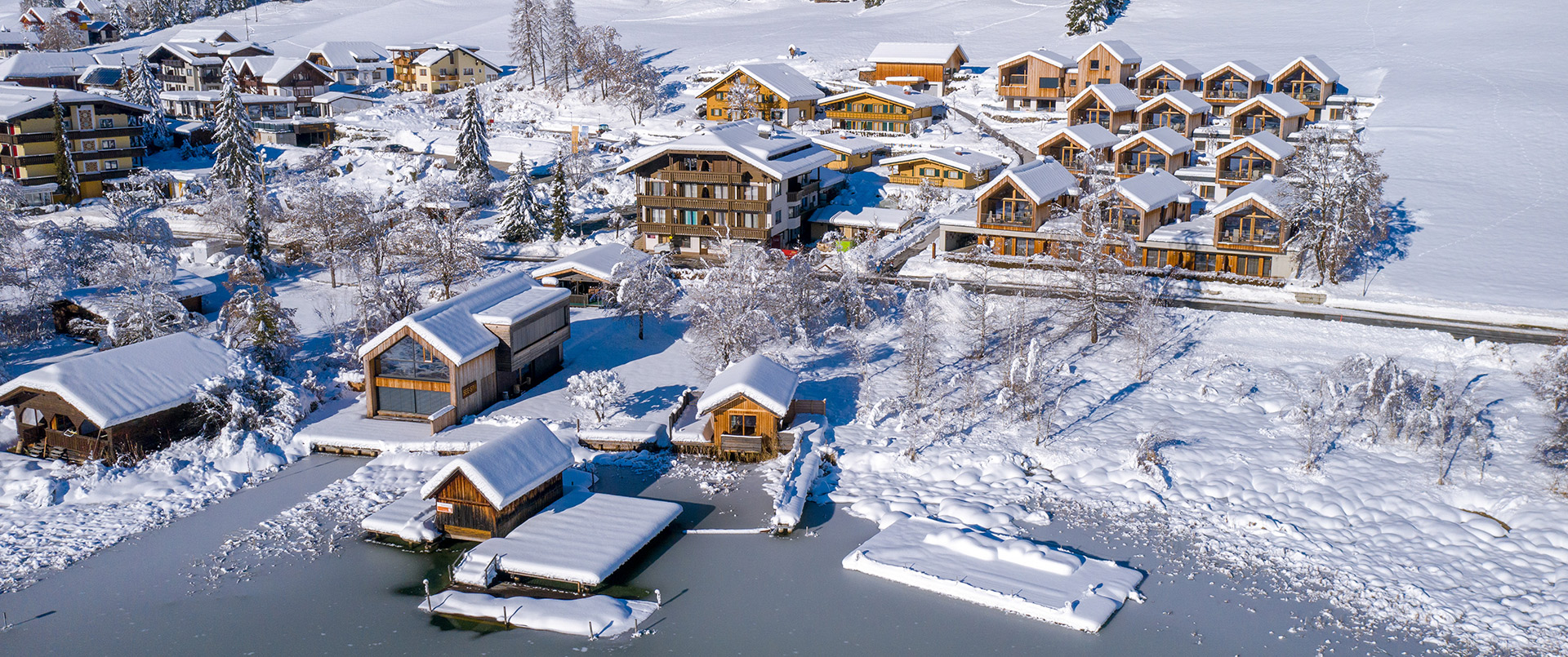 REGITNIG Chalets Winterurlaub Chaletdorf Weissensee Kärnten