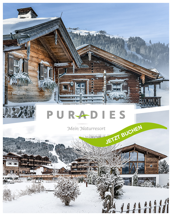 Puradies Chalets - Winterurlaub im Chalet in Leogang im Salzburger Land Österreich